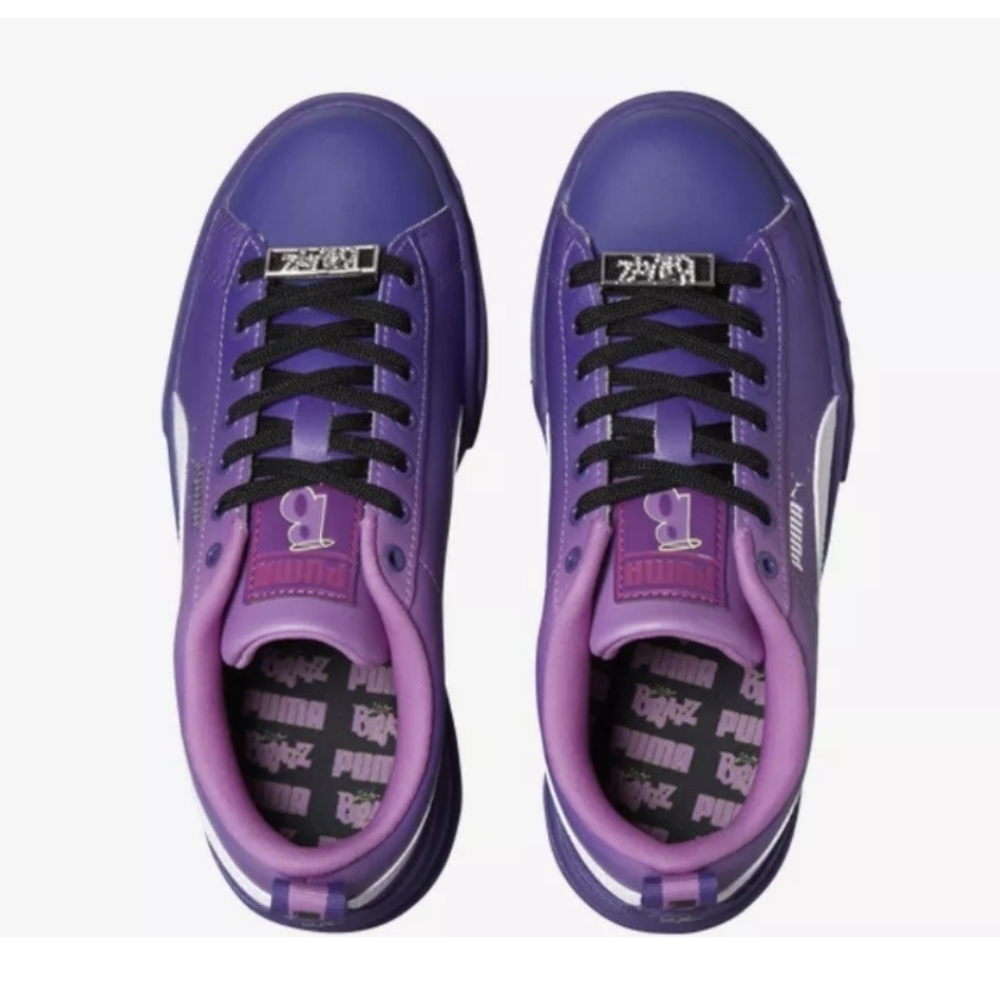 New Puma x Bratz Mayze Platform Sneakers Prism Violet Bratz Shoes Sz 8.5 Shoes - Picture 10 of 15